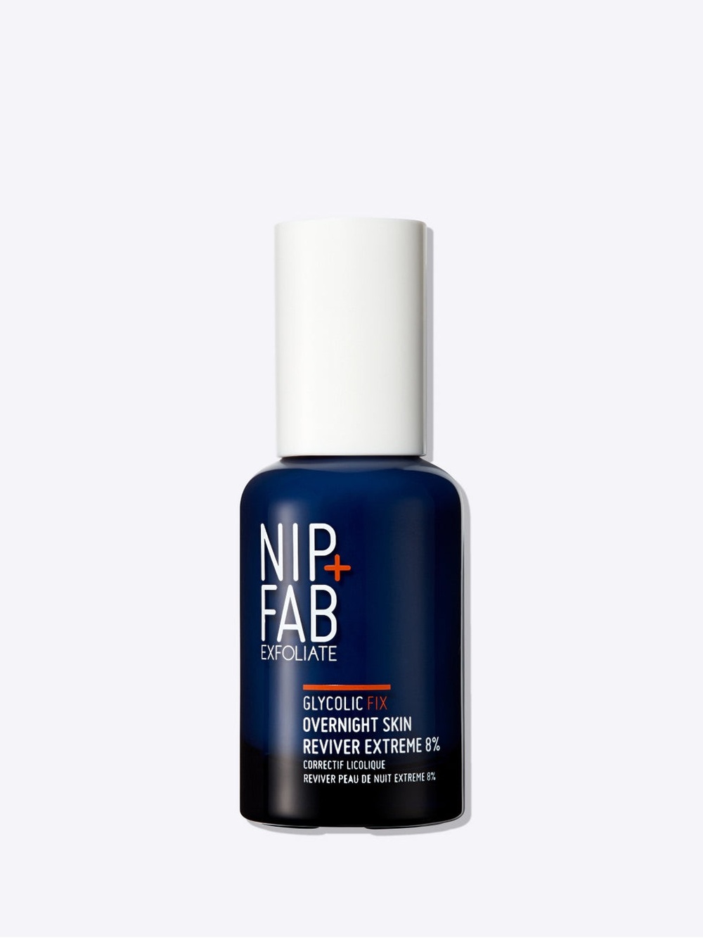 NIP + FAB EXFOLIATE Glycolic Fix Overnight Skin Reviver Extreme 8% 45 ML